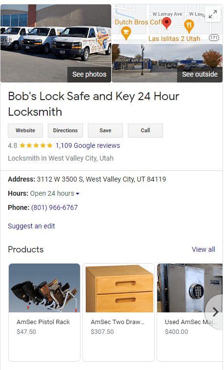 Locksmith Google My Business Suspension